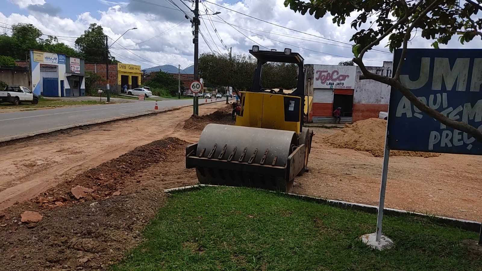 Camacã: Construção da Ciclovia em ritmo acelerado